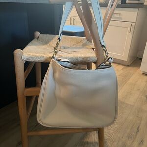 Coach Cary Shoulder Bag - Chalk, like new!